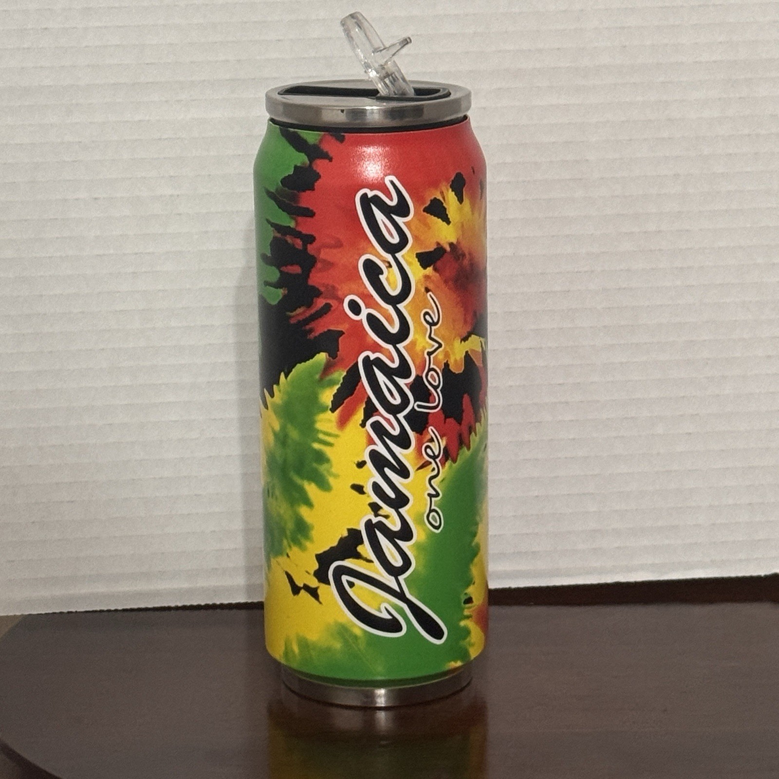 16oz insulated Jamaica inspired water bottle, tumbler