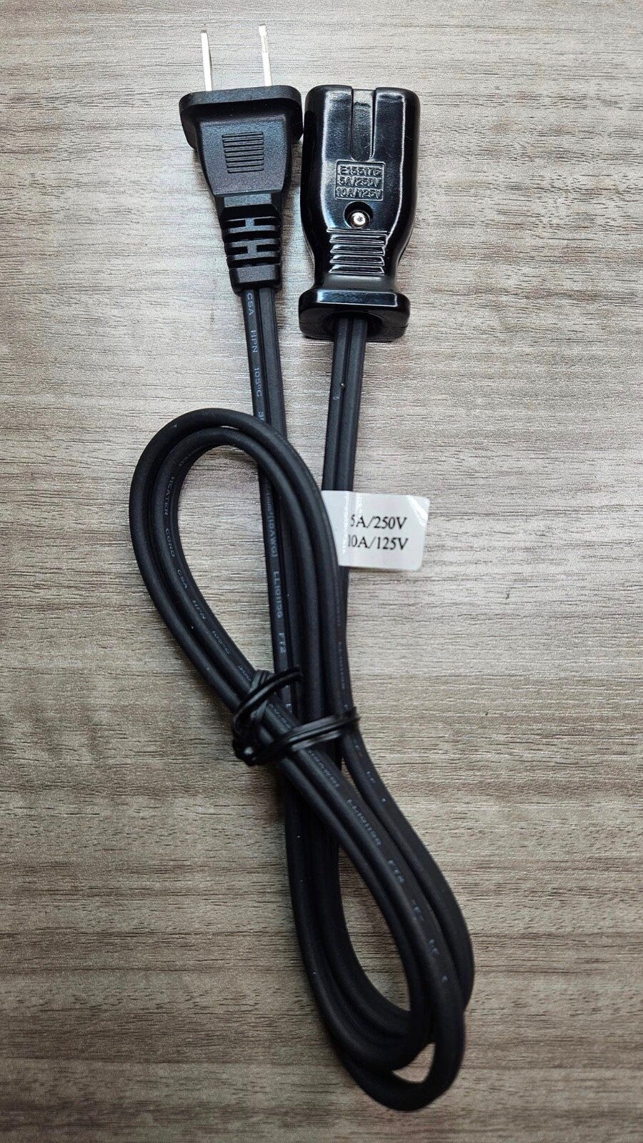 Kenic KE-100P Small Appliance 2 Prong Power Cord T35