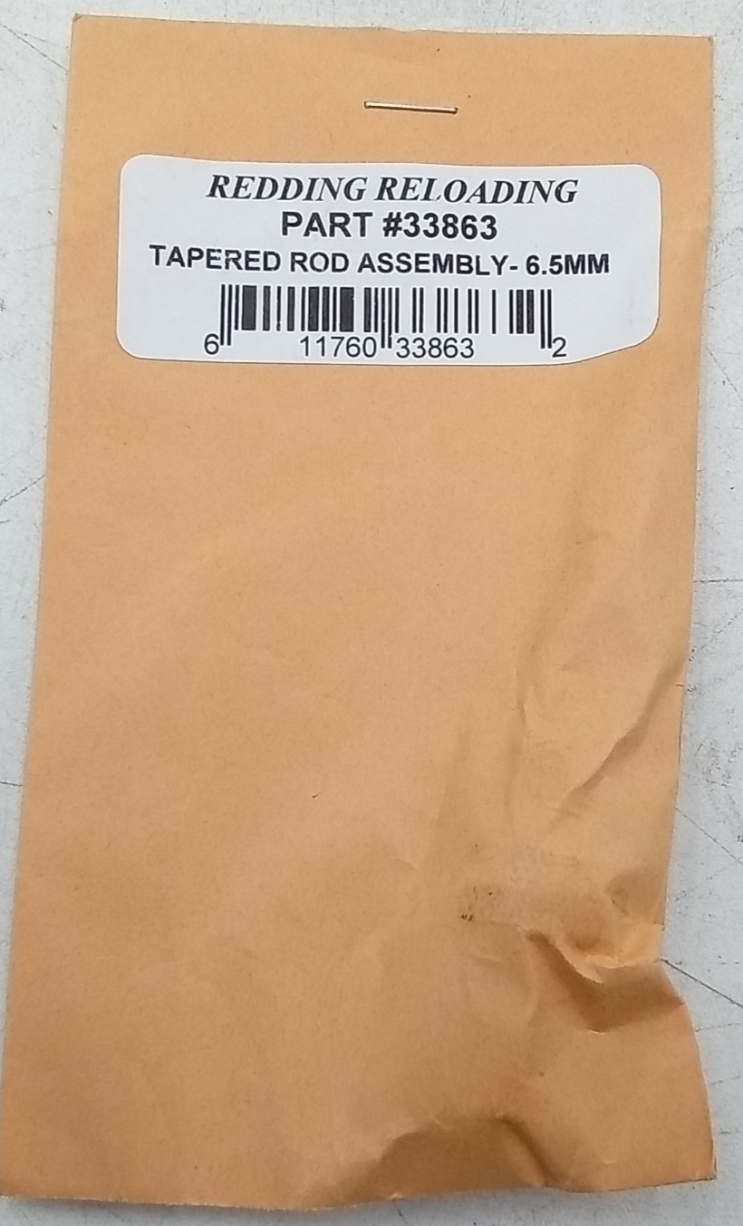 Redding Reloading #33863 Tapered Rod Assembly 6.5mm