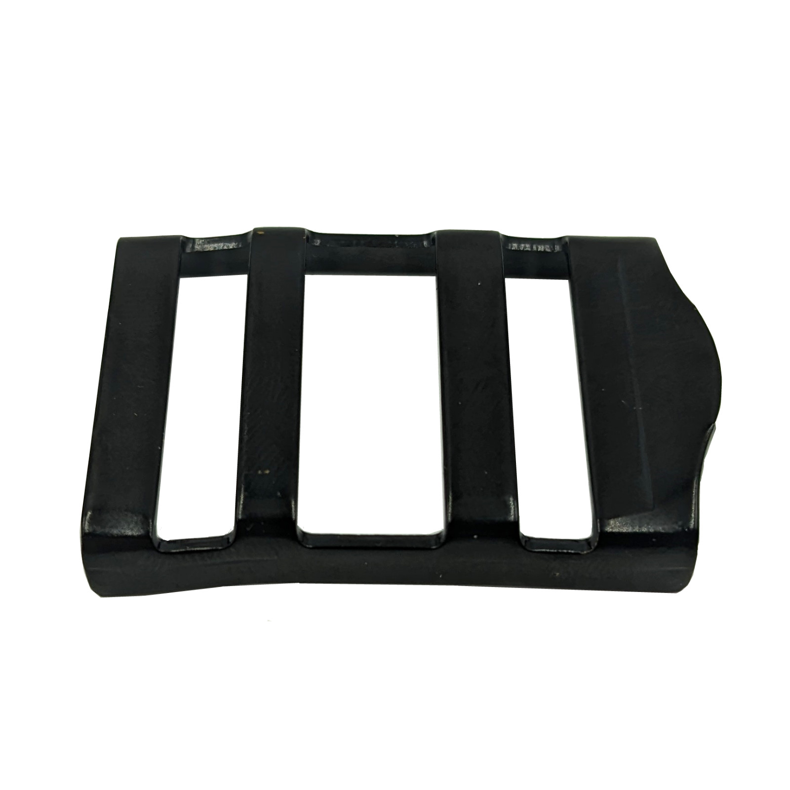 1" Double Bar Buckle- Sheet Brass with Black Finish {Sold as a lot of 2}