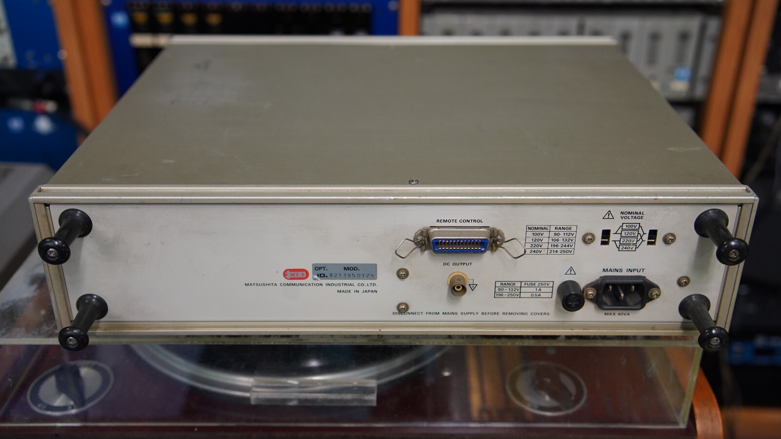 National Audio Analyzer VP-7721A Panasonic