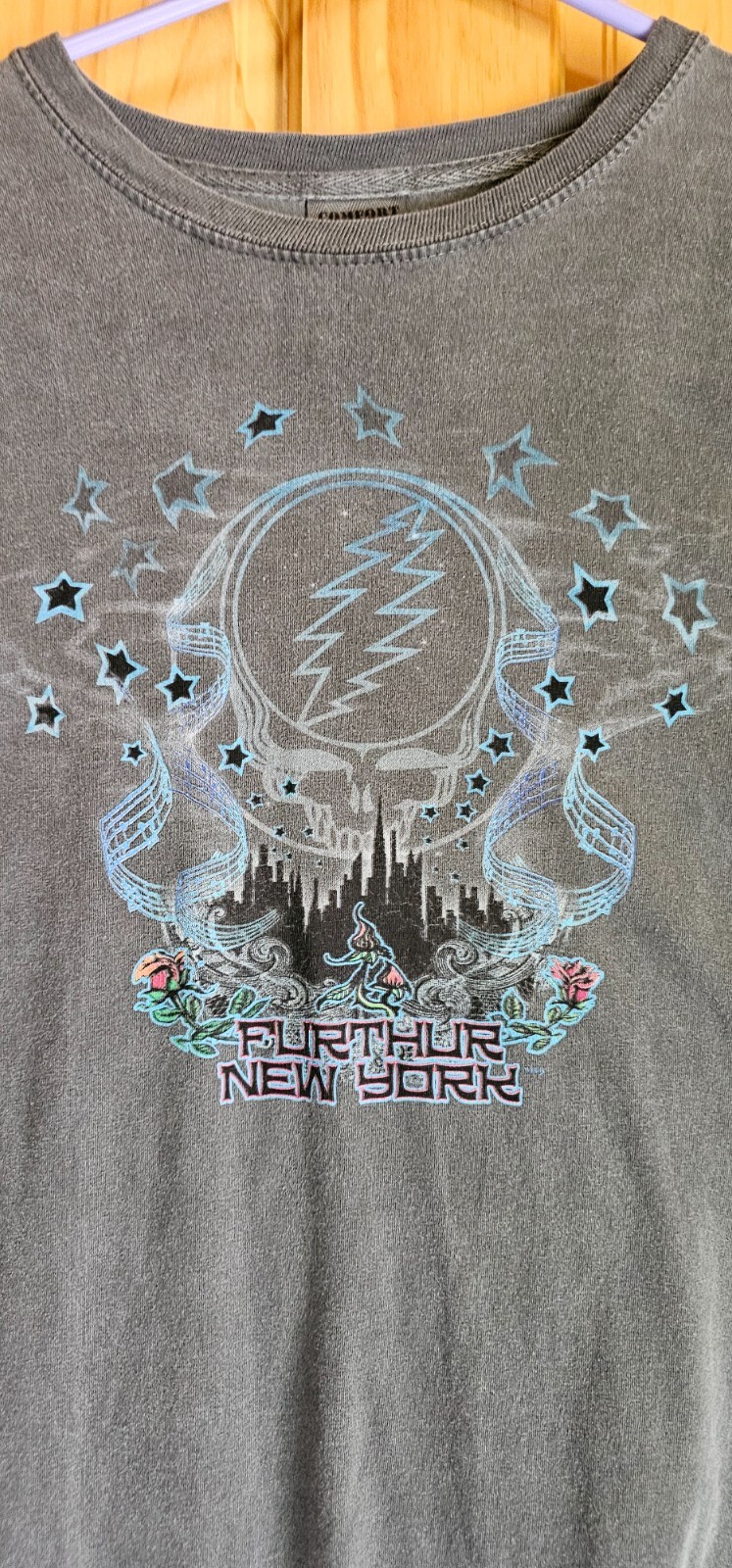 GRATEFUL DEAD / FURTHUR MARCH 10 27 2011 NYC CONCERT Tee-SHIRT- LARGE