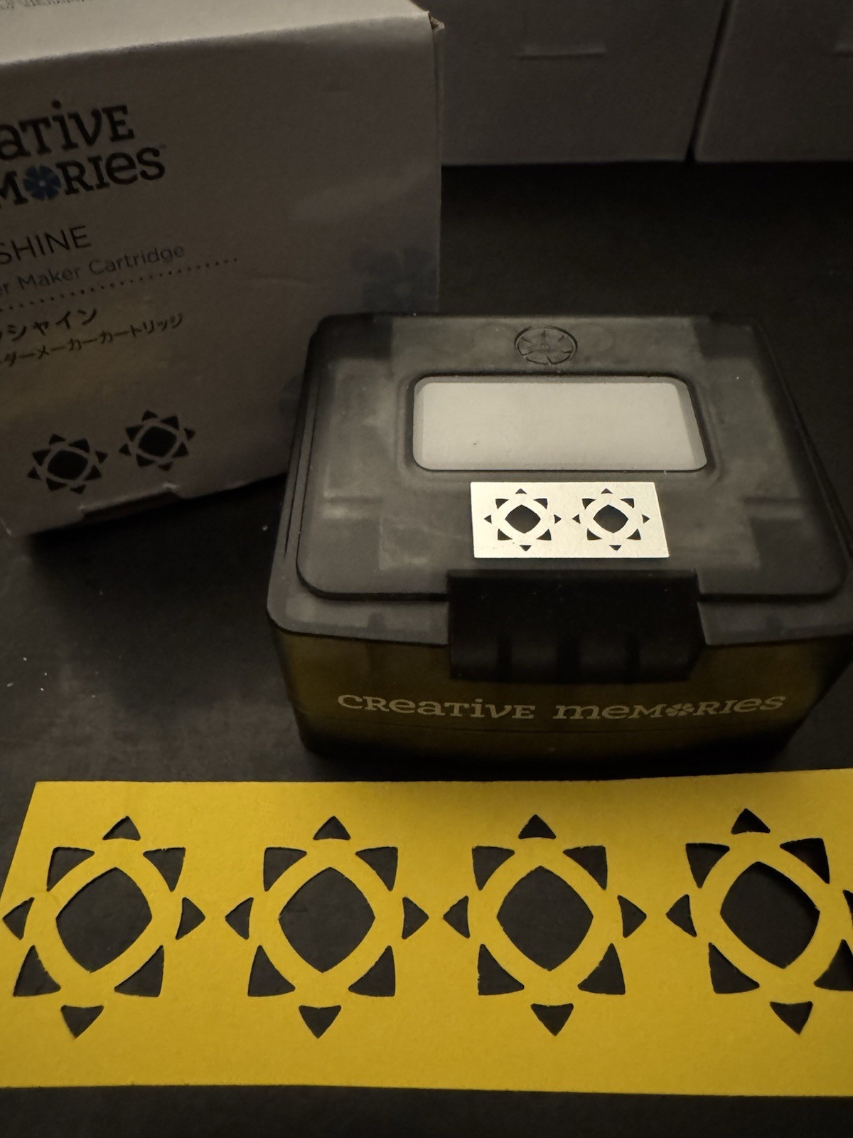 Creative Memories Sunshine Border Maker Cartridge New