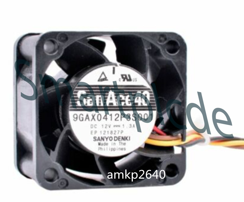 NEW 9GAX0412P3S001 for 40x40x28mm 4028 12V 1.3A 4 lines pwm cooling fan 4pin