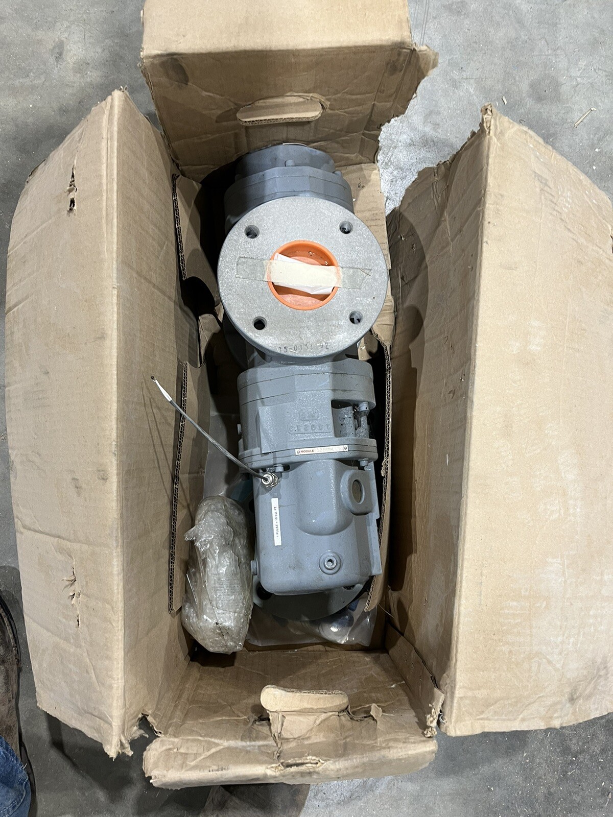 NEW ROMET 3" PORT ROTARY GAS METER MODEL 5000 CAP 5000 ft3/H 175 PSI MAX