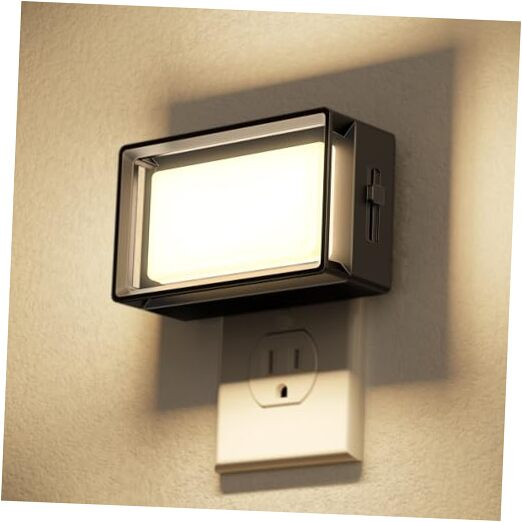 LED Night Lights Plug into Wall, Plug in Bright Nightlight, 0-150lm,2 Watt