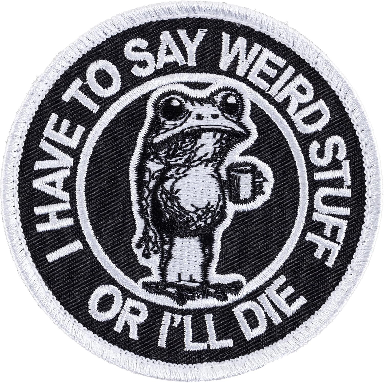 Funny Morale Patch Hook and Loop Patches Tactical Patch Embroidered Patches for