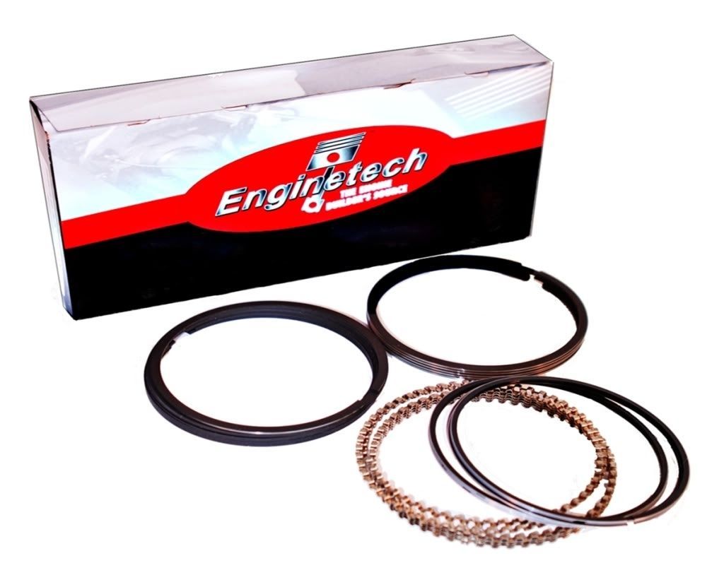 Enginetech Cast Piston Rings Chevy 4.3L V6 262 Cast 1985-1995