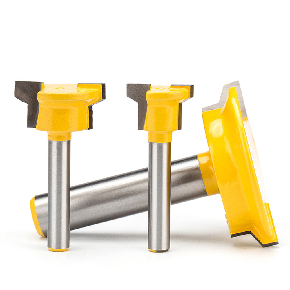 3pcs Reversible Drawer Front Router Bit - 1/4" 1/2" Shank