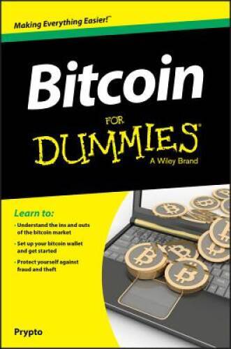 Bitcoin For Dummies - Paperback By Prypto - GOOD