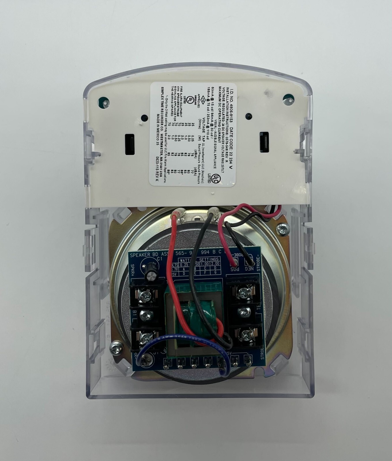 Simplex 4906-9153 - Same Day Shipping (SEALED)