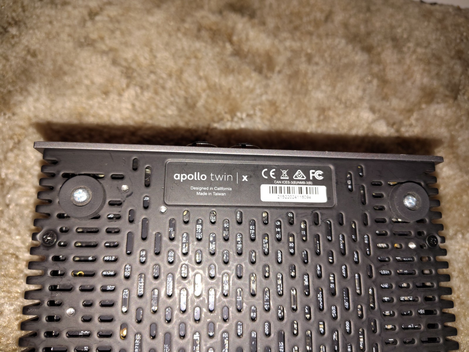 Apollo Twin X DUO Heritage Edition Thunderbolt 3 Audio Interface