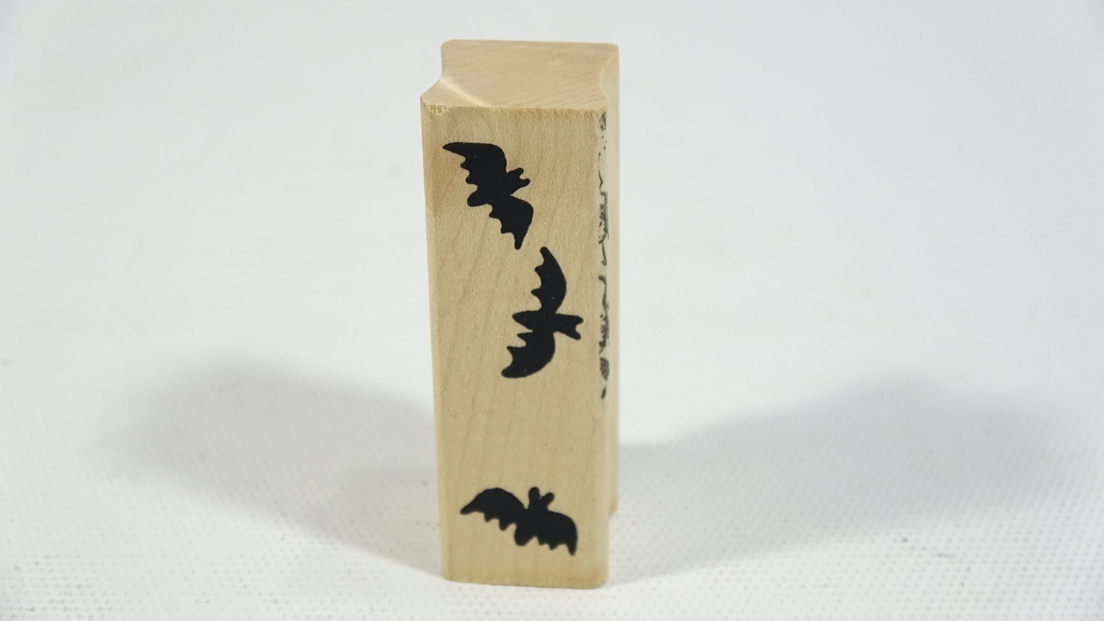 Savvy Stamps 3 Bats Flying Rubber Stamp