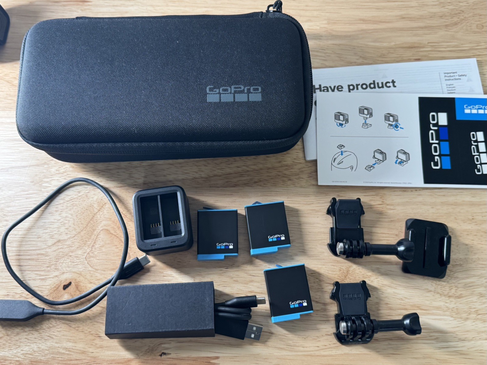 GoPro HERO10 Black Action Camera + Extras