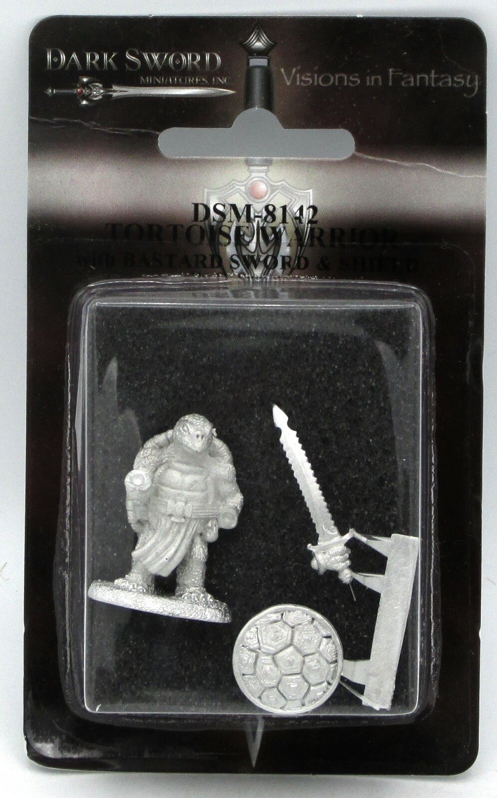Dark Sword DSM-8142 Tortoise Warrior with Bastard Sword & Shield (Critter) Hero