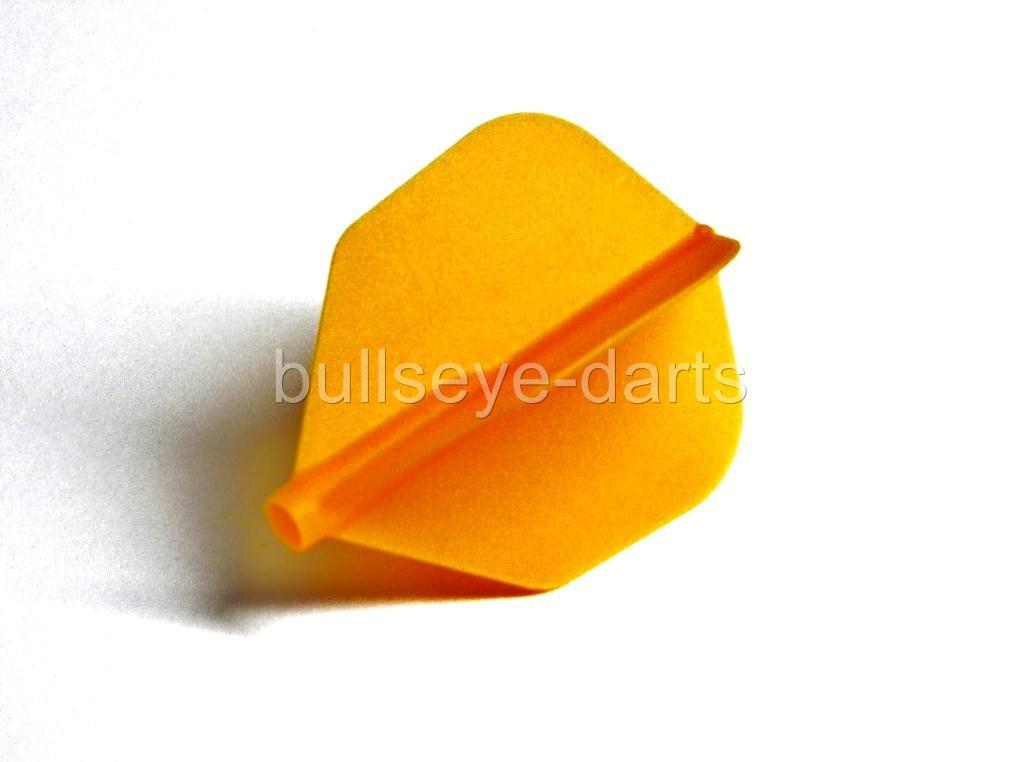 COSMO DARTS FIT FLIGHT (2 SETS OF 3) SHAPE ORANGE 6 FLIGHTS TOTAL