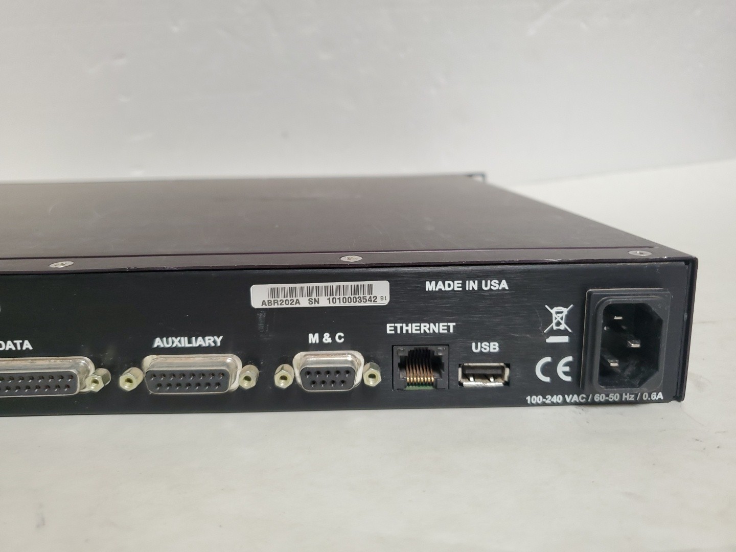 Tiernan ABR202A Professional SCPC/MCPC Audio Broadcast Receiver