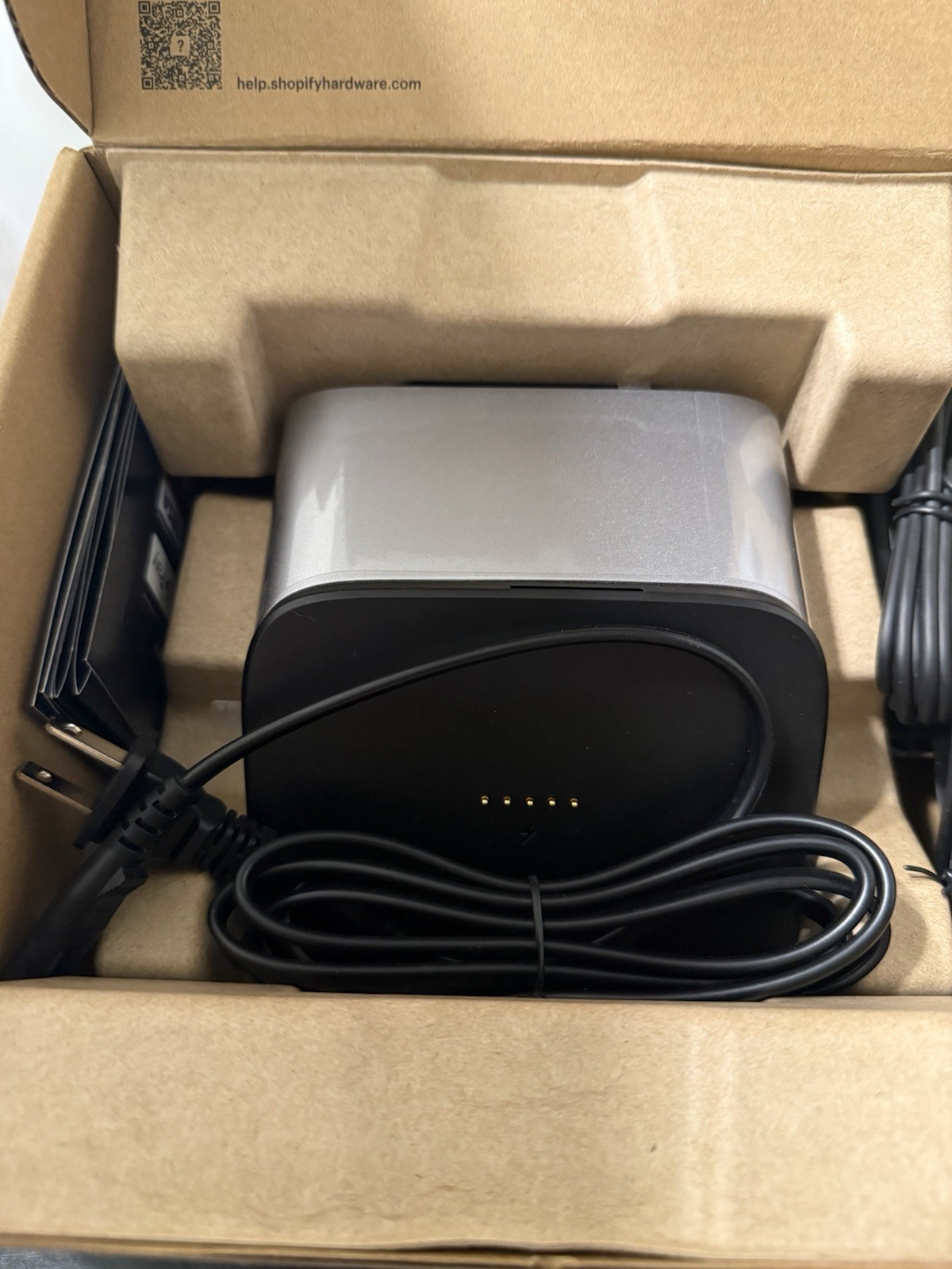 Shopify POS Tablet Stand With Card Reader NEW (Opened Box)