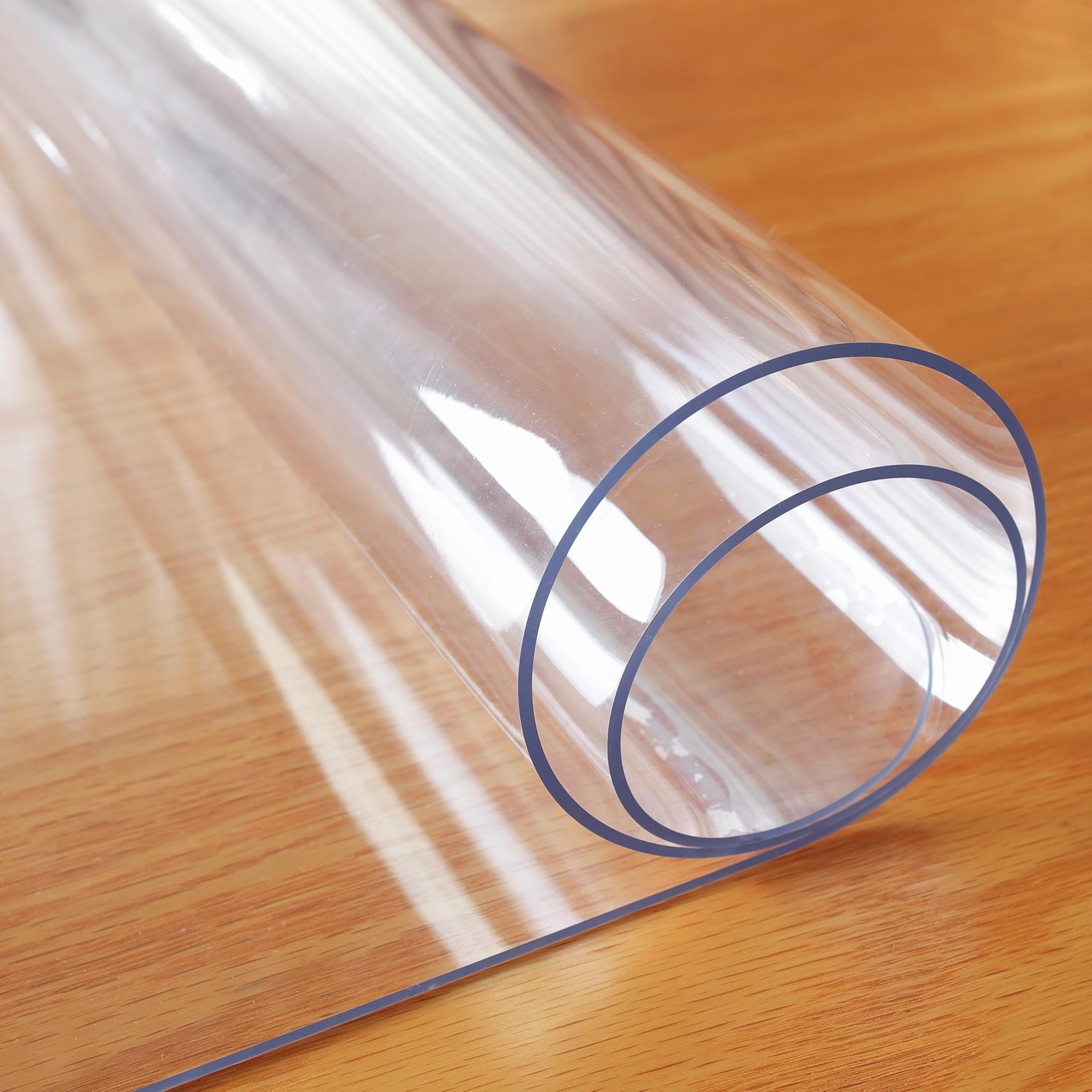 OstepDecor Clear Table Cover Protector 36" x 60" (Rectangular), Crystal