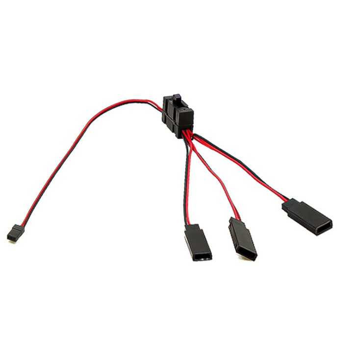 3-Way LED Light Switch Y Wire Cable Replace For 1/10 SCX10 TRX-4 RC Crawler Car