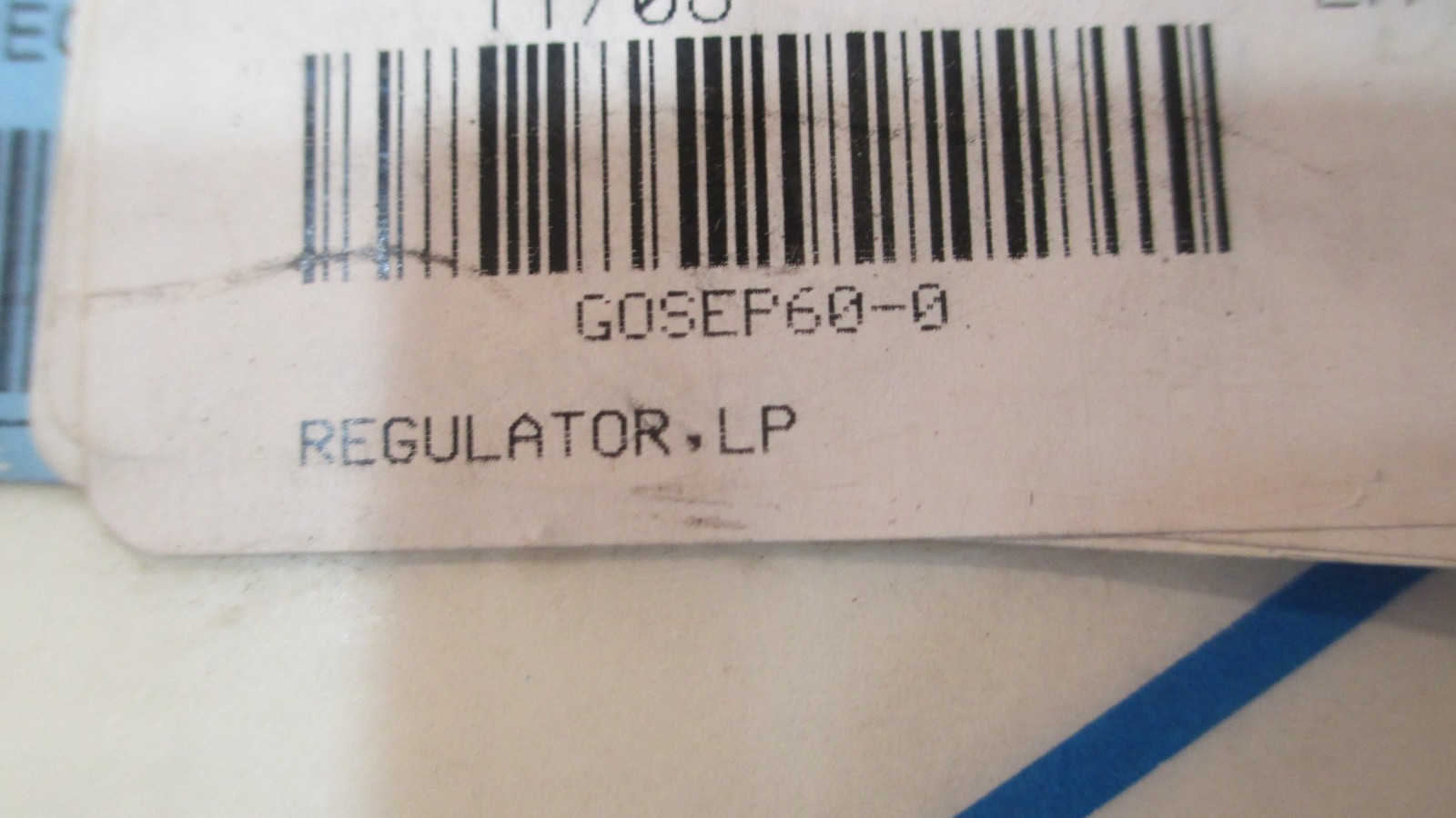 Goss, EP60 - 0, LP Regulator