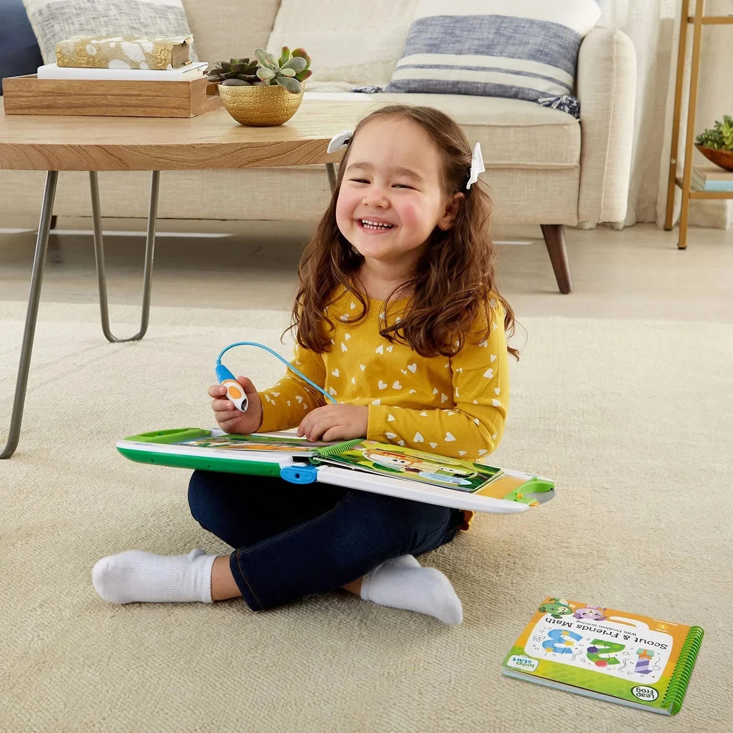 LeapFrog LeapStart Interactive Learning System +Book Preschool & Pre-K Green EUC