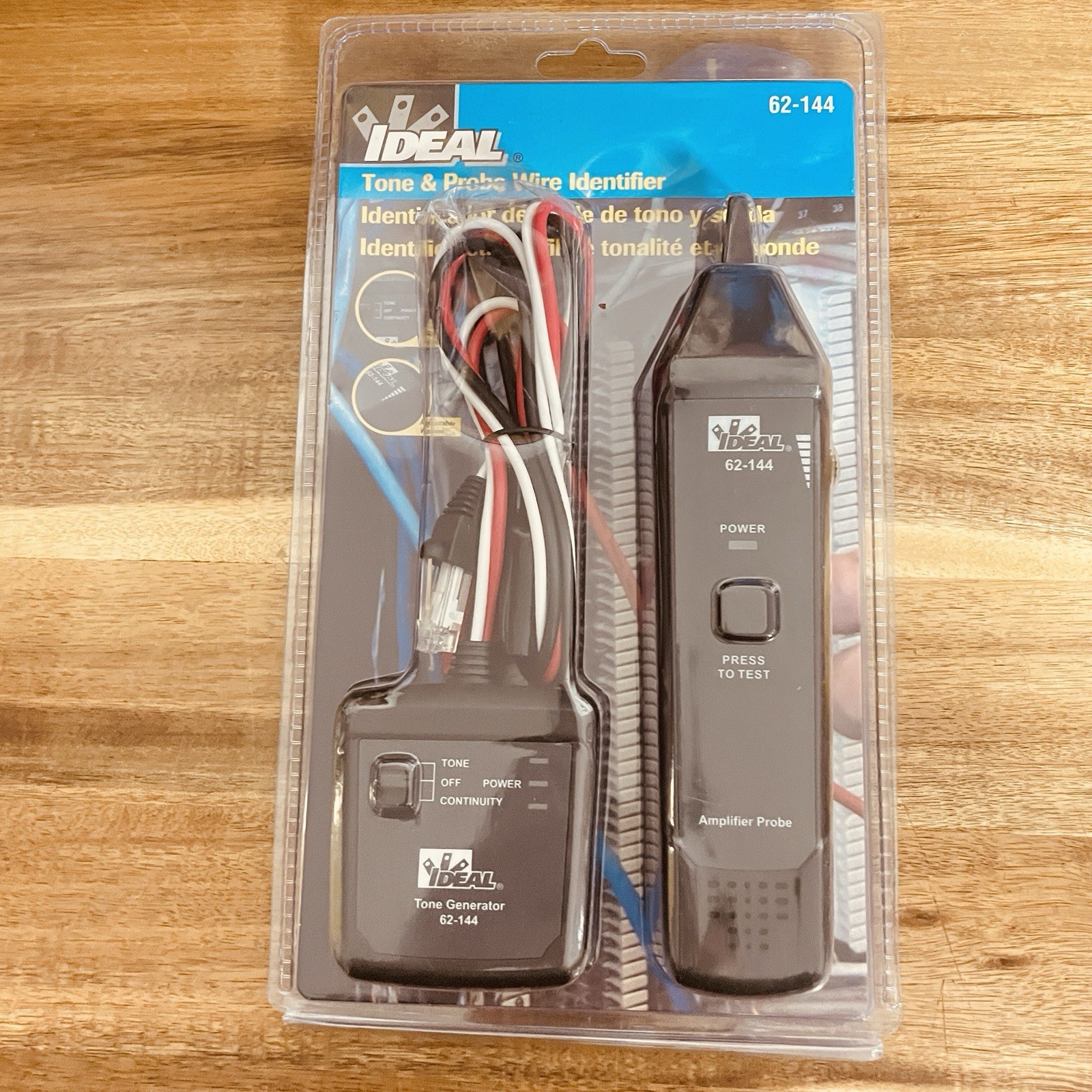 IDEAL Tone & Probe Wire Identifier 62-144 New/Sealed