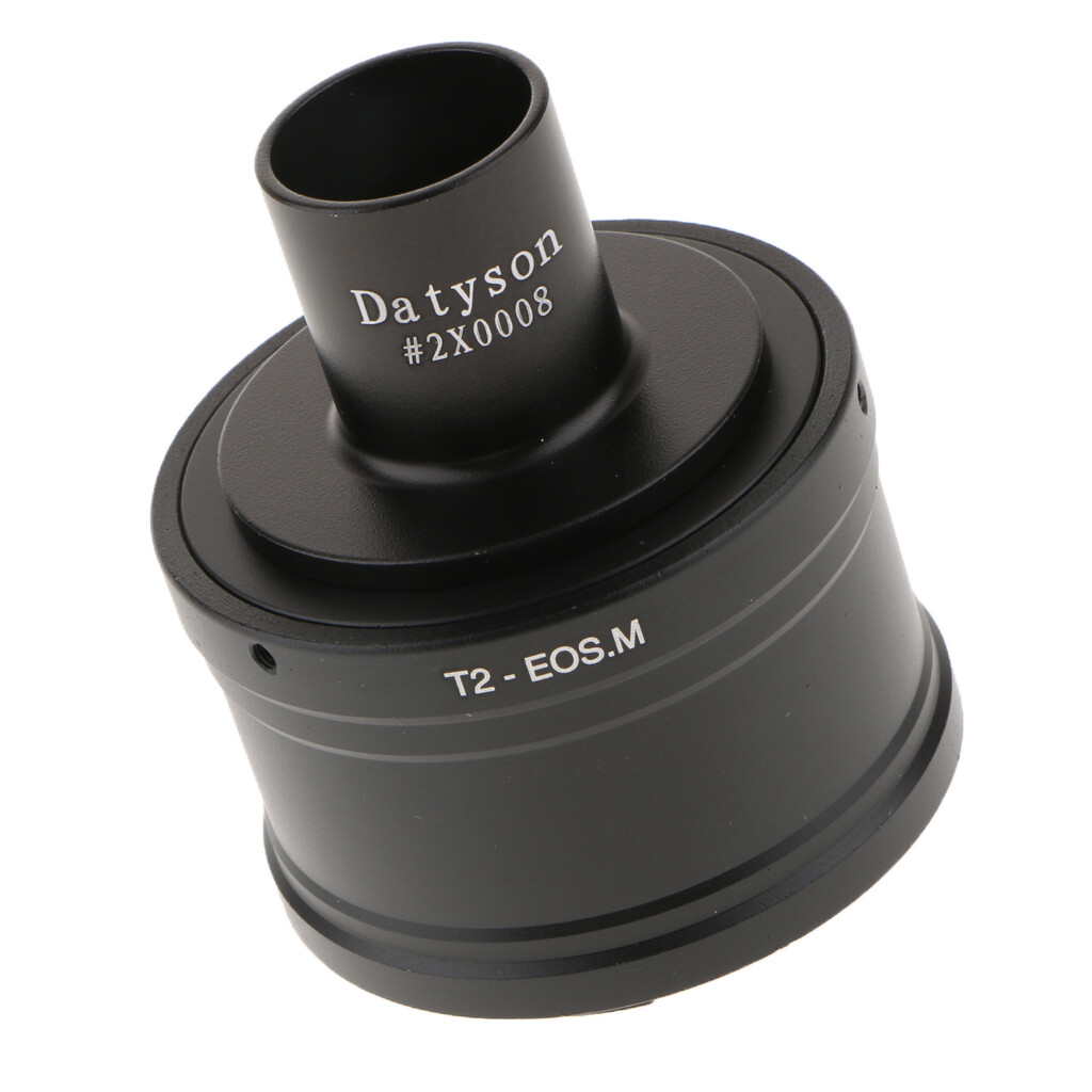 23.2mm Microscope Tube+T2 Ring for Canon EOSM EF-M Mirrorless Cameras