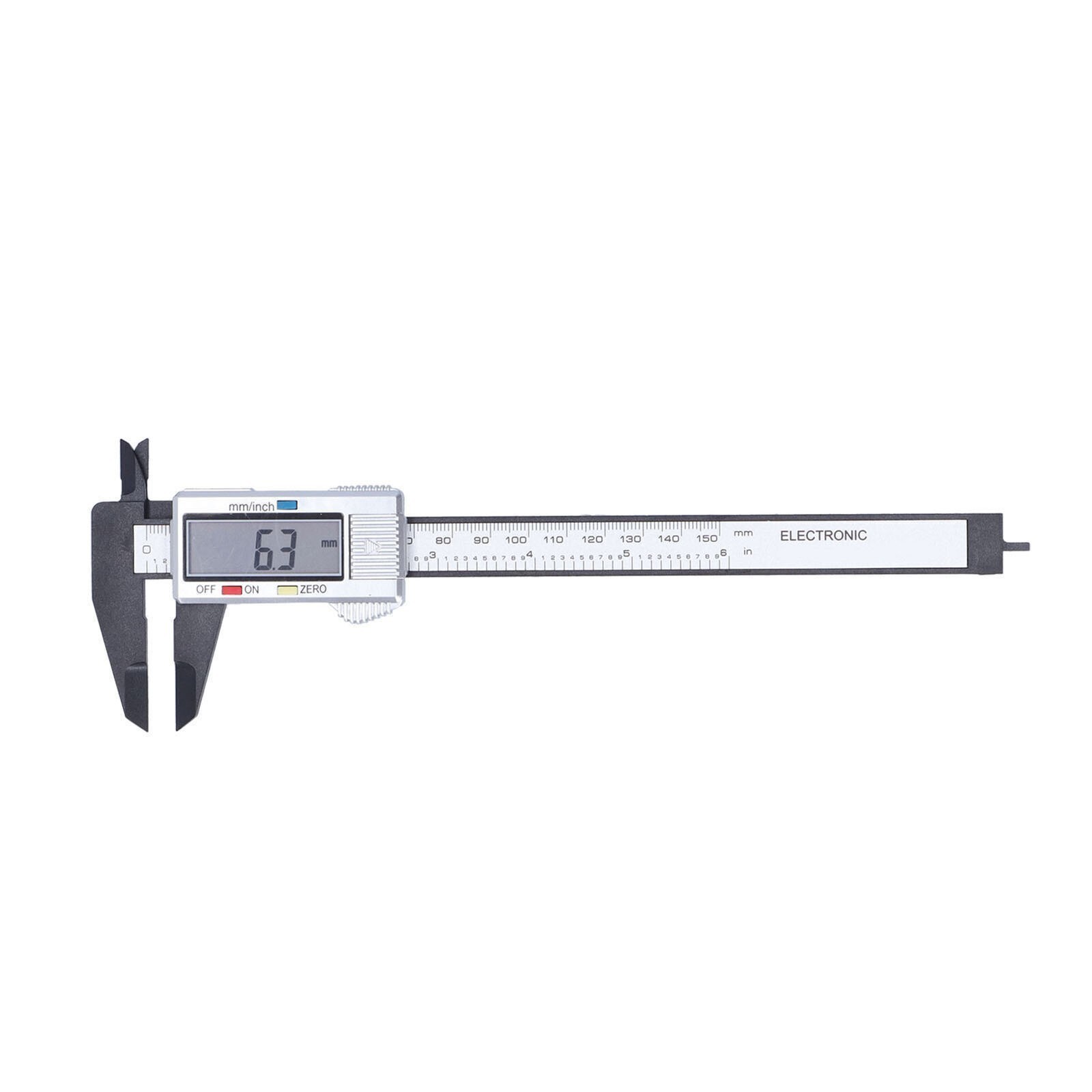 Caliper Measuring Tool LCD Display Humanized Design Lightweight Durable DIY