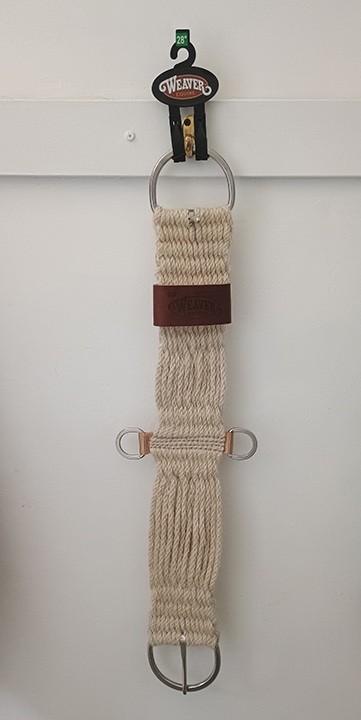 Weaver 28” 100% Mohair cinch. Never used.