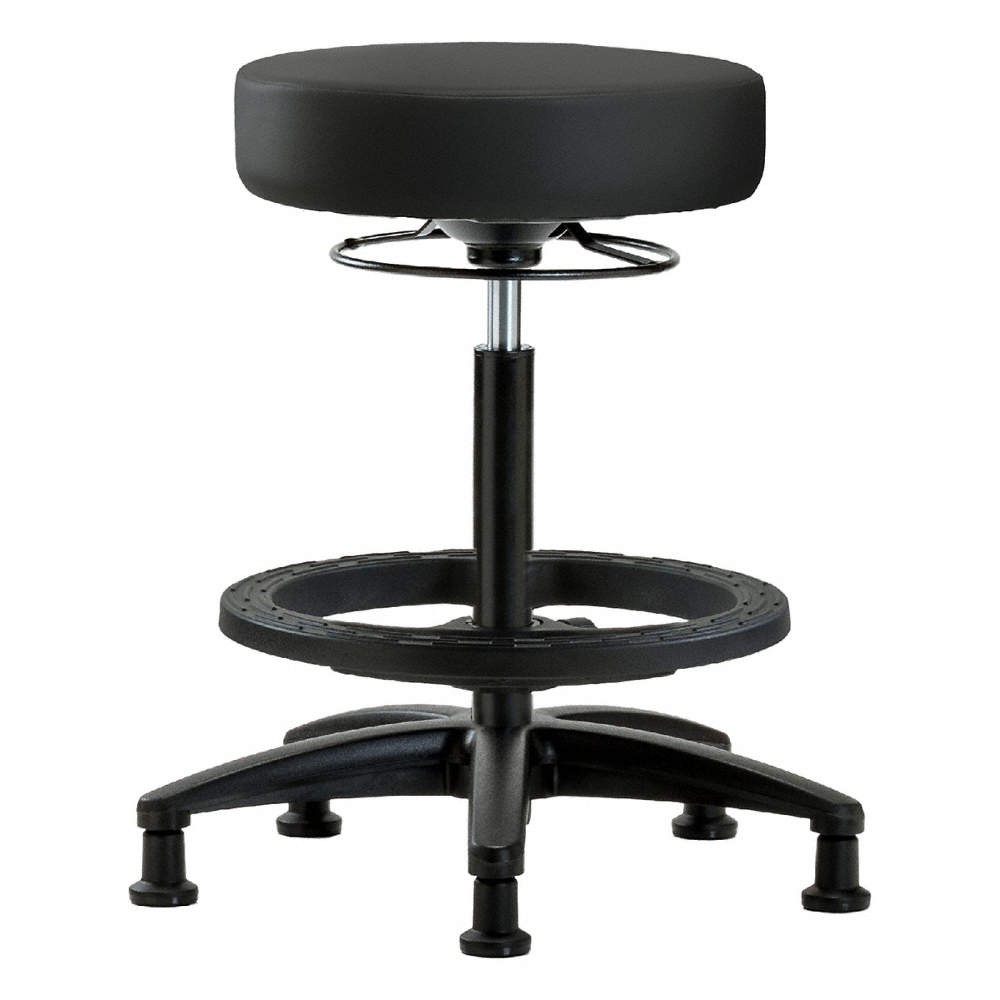 GRAINGER APPROVED  Backless Pneumatic Stool,17" W 356K52