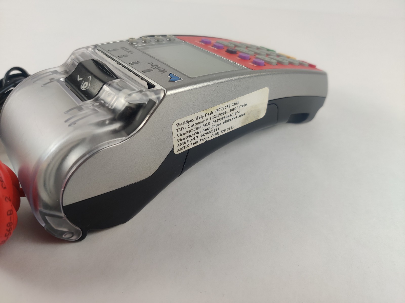 *AS/IS* VeriFone VX520 Credit Card Terminal