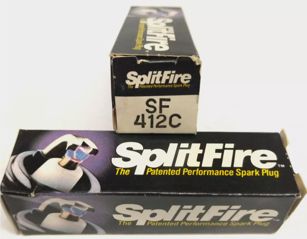QTY 1 | 1981-1987 Honda Kawasaki Suzuki Yamaha SPLITFIRE Spark Plug SF412C OEM