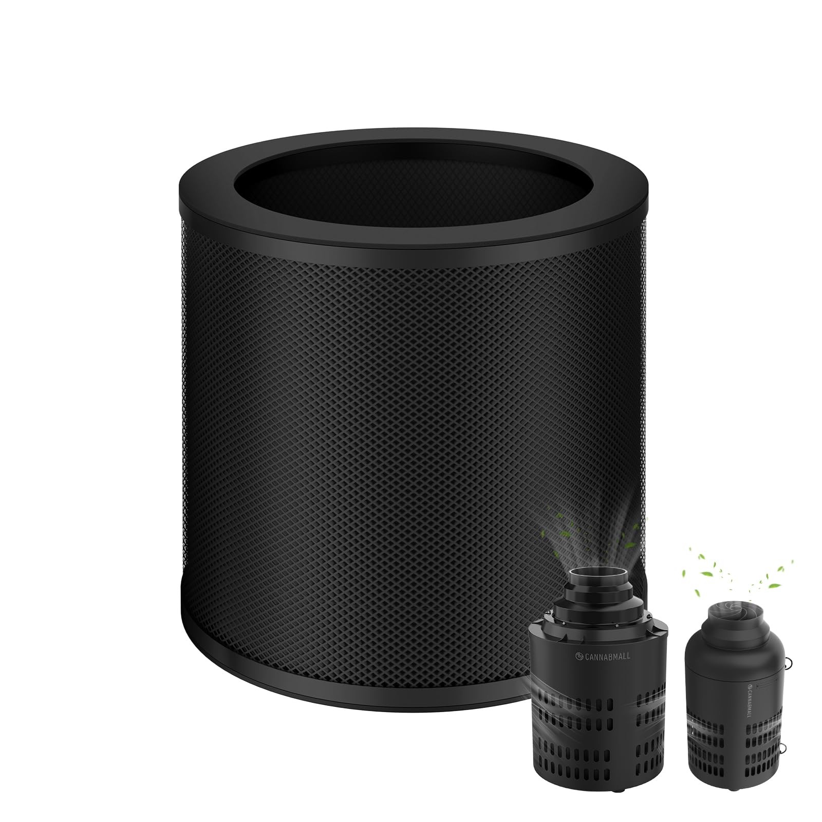 6 Inch Replacement Air Carbon Filter, 38mm Smellines Control Filtration with ...