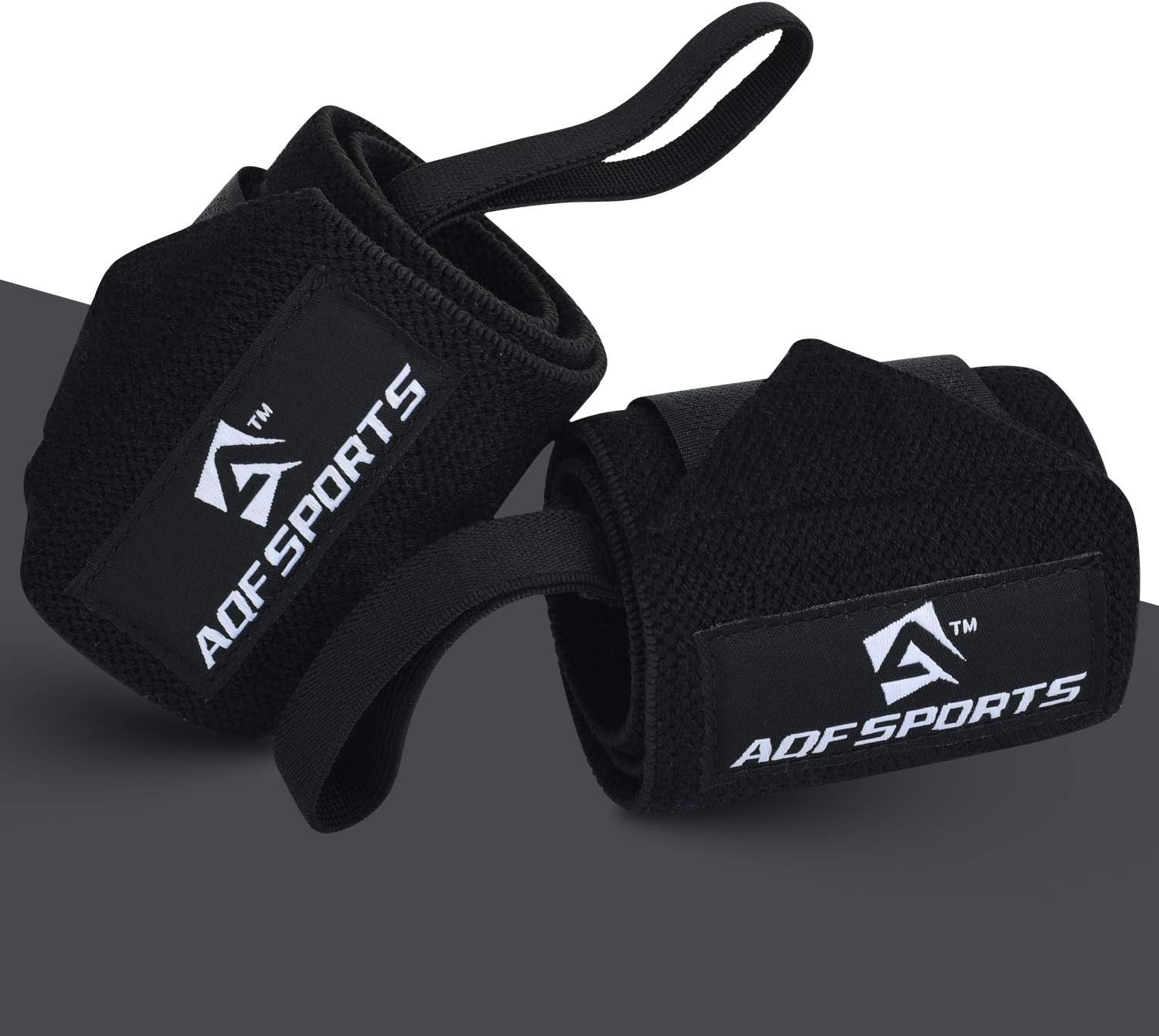 18" USPA Approved Wrist Wraps for Weightlifting - Maximum Support & Stability