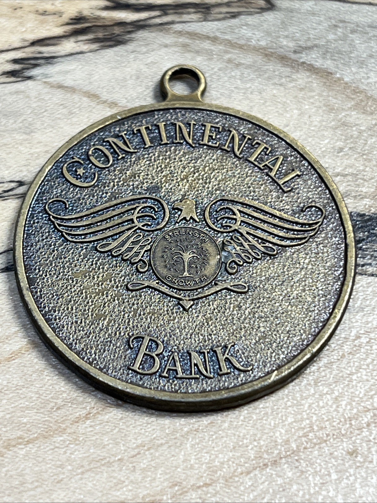 Continental Bank Phoenix, AZ. Key Fob *B640