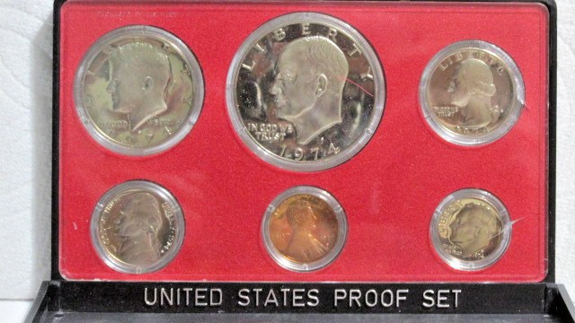 1974 S US Proof Set - 6 Coins