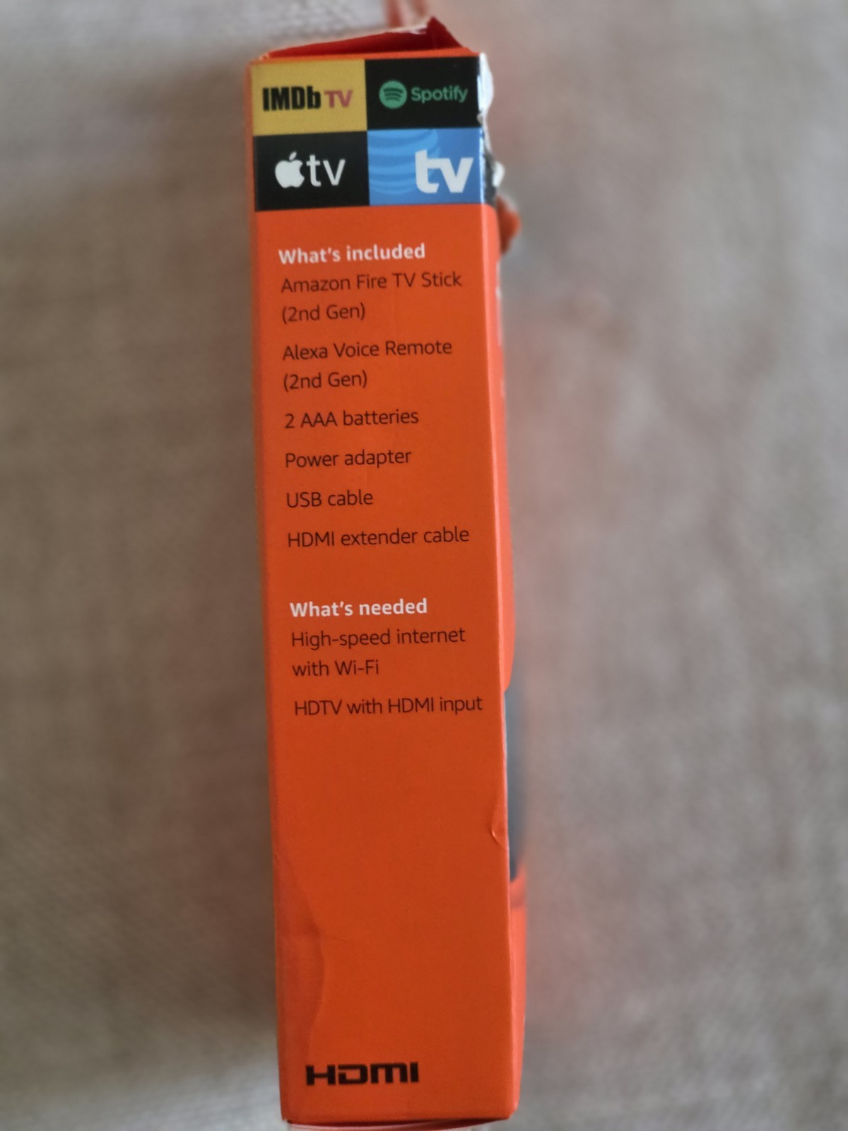 Amazon Fire TV Stick (2nd Gen) Alexa, Dolby Audio, Quad Core, 1080p, HDMI, Black