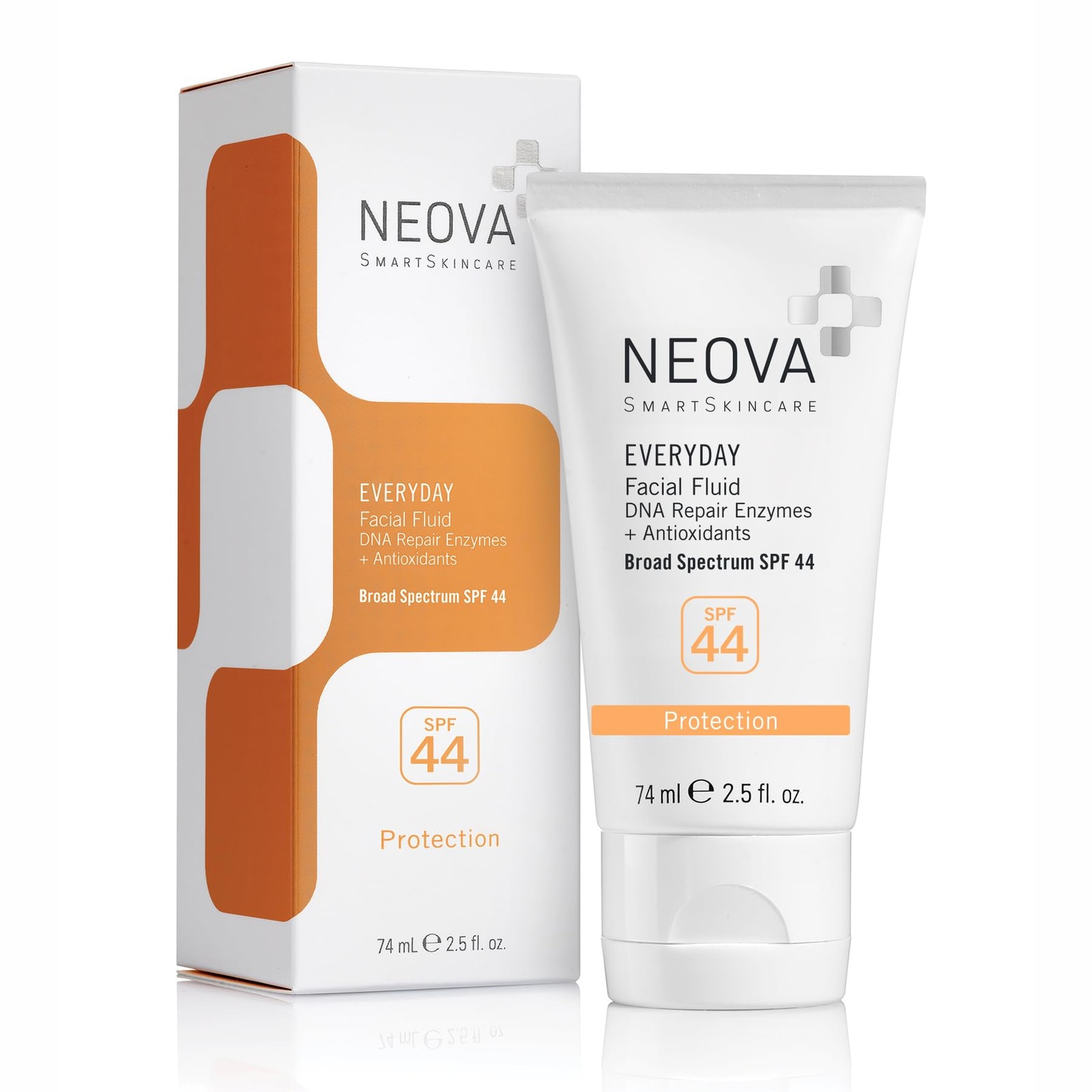 NEOVA SmartSkincare Facial Sunscreen Everyday Facial Fluid 2.5 fl. Oz. | Broad
