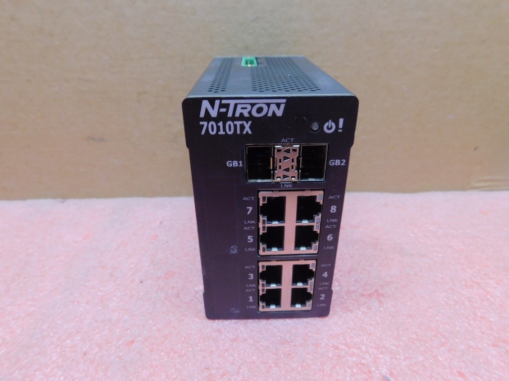 N-TRON Industrial Ethernet Switch -- 7010TX