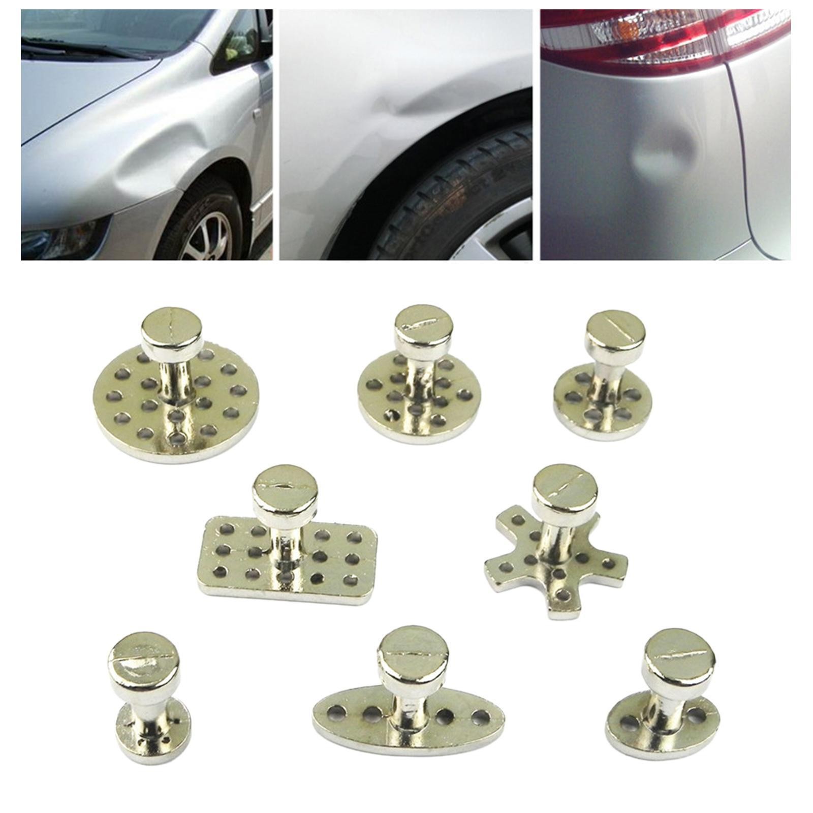 Dent Removal Puller Tabs Zinc Alloy Car Dent Repair Tool Paintless Cold Glue Kit