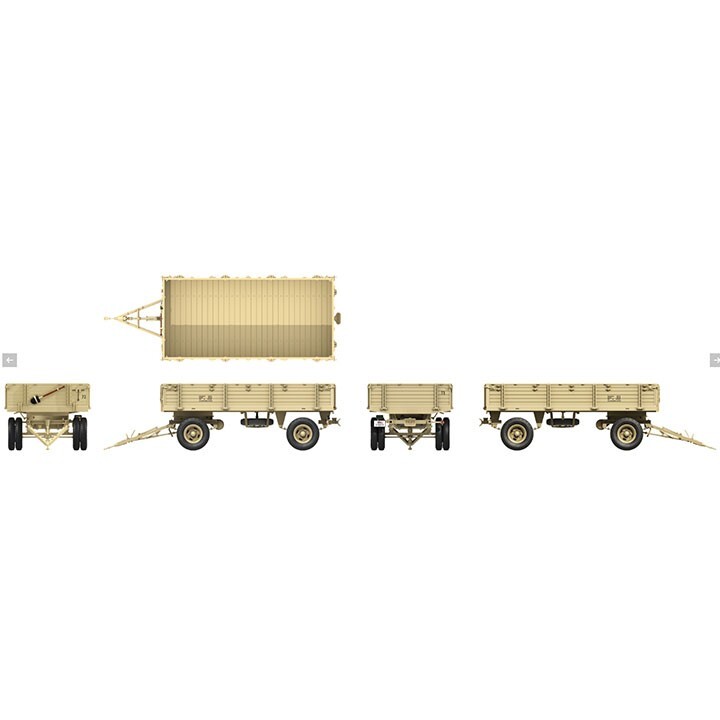 DAS WERK #W35006 1/35 Einheitsanhanger 5t
