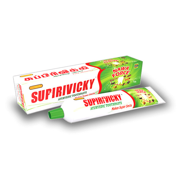 110g Siddhalepa Supirivicky Toothpaste Original Herbal Natural Ayurveda