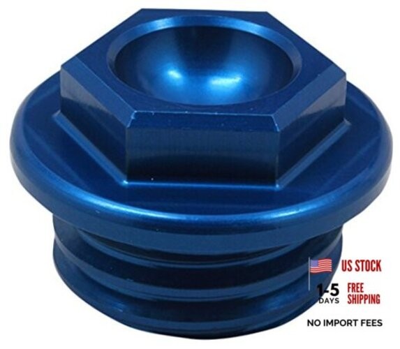 Works Connection Oil Filler Plug (BLUE) for 05-24 KTM 250SXF 05-24