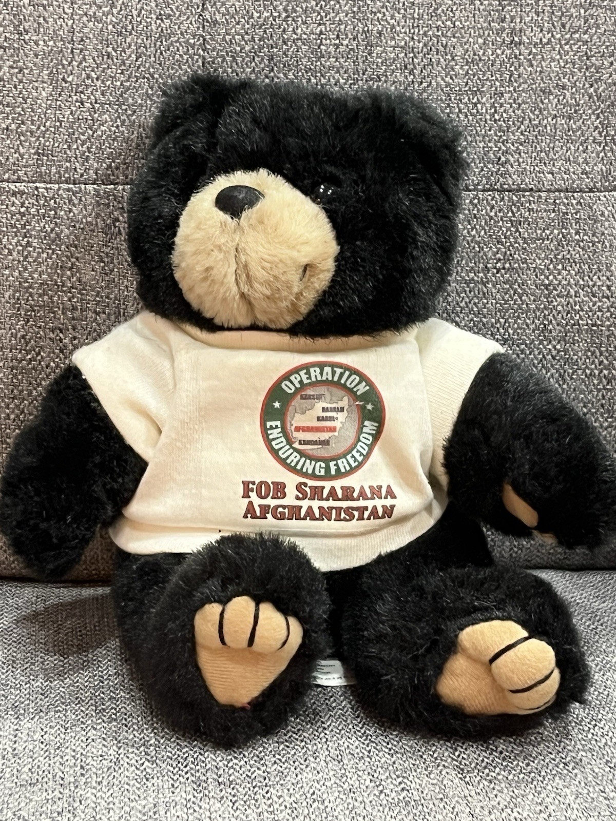Operation Enduring Freedom Forward Operating Base FOB Sharana Plush w/ T-shirt