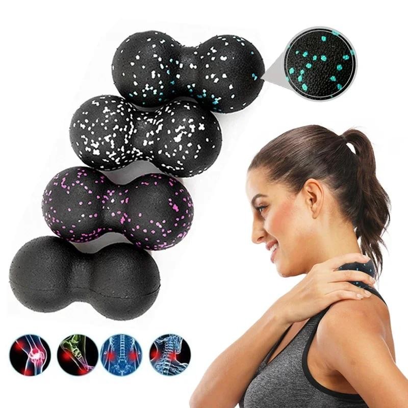 5PCS EPP Peanut Massage Balls Fascia Roller Trigger Point Muscle Relief Yoga Set