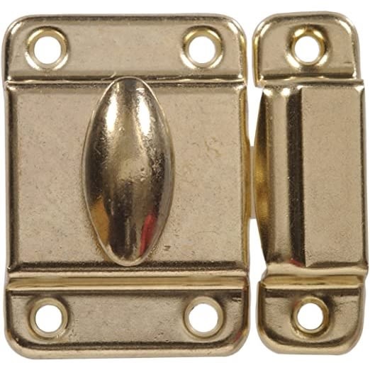 Hillman 851176 Oval Cupboard Turn Brass