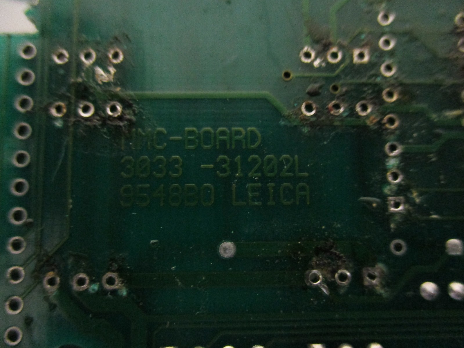 Leica 3033-11202 MMC-Board, 9408B0 PCB, 408511