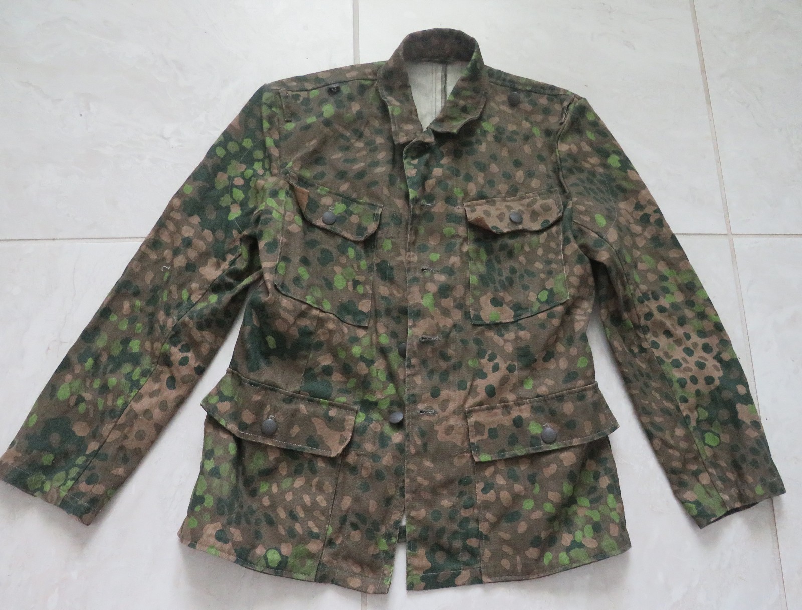 German Waffen  HBT Pea Dot Tunic & pants