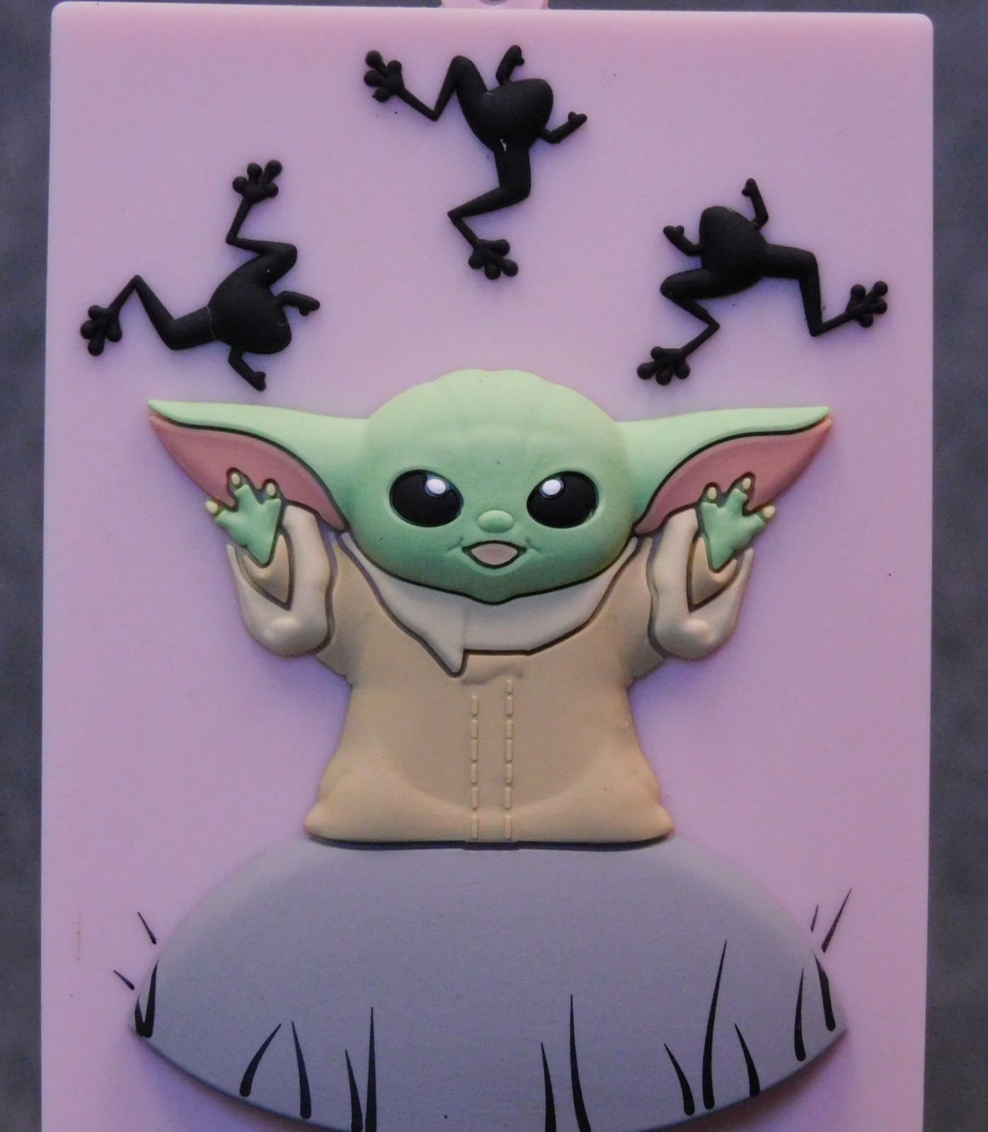 Grogu NEW * Using the Force Clip * Blind Bag Mandalorian Series 4 Key Monogram